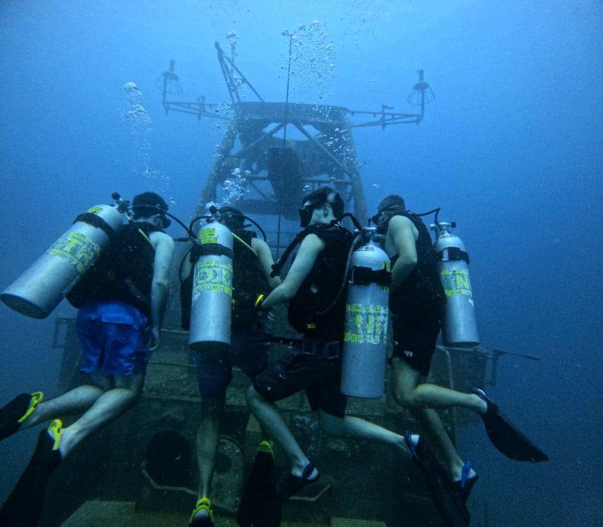 Advanced diving Koh Tao